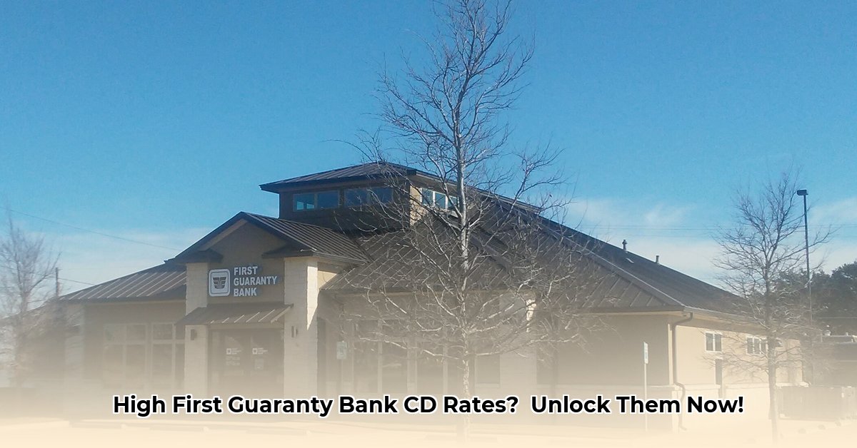 first-guaranty-bank-cd-rates
